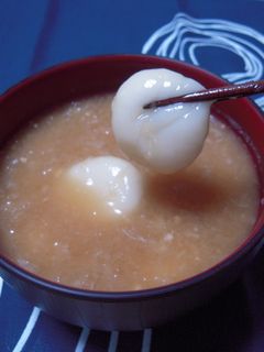 もちもち!!白玉味噌汁(*>ω<*)-レシピのメイン写真