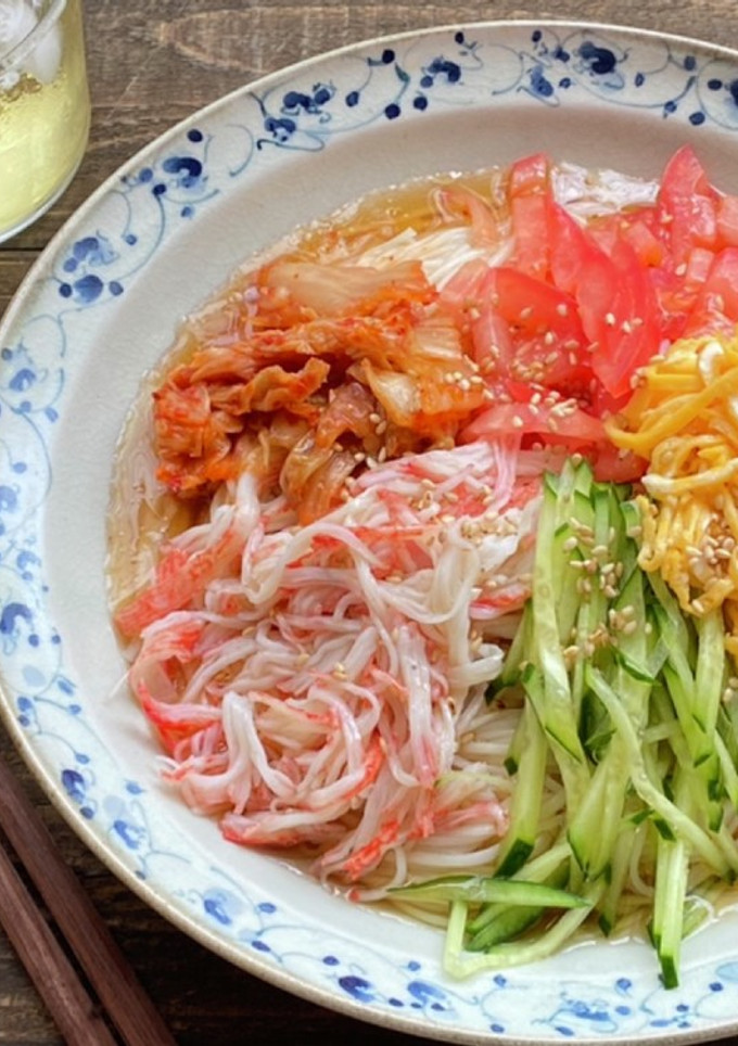 冷やし中華風そうめん-レシピのメイン写真