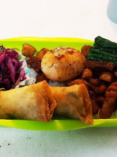魯肉飯ととうもろこし春巻きのお弁当-レシピのメイン写真