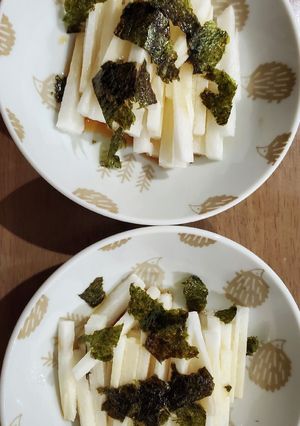 切るだけ♪長芋の千切りサラダ♪-レシピのメイン写真