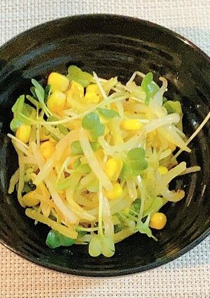 簡単！もやしのカレー和え-レシピのメイン写真