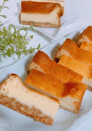 我が家のベイクドチーズケーキ○＊-レシピのメイン写真