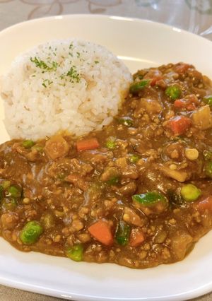 具だくさんキーマカレー-レシピのメイン写真