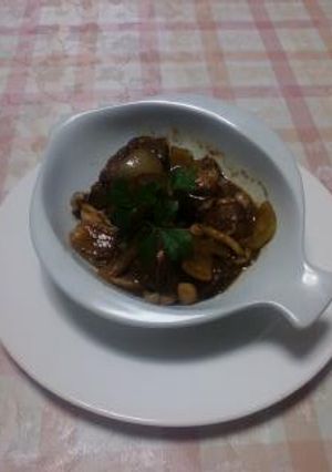 コックオバン（鶏肉赤ワイン煮込み）-レシピのメイン写真