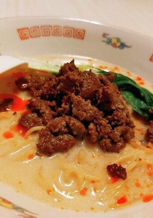鹿挽肉のカンタンタンタンメン-レシピのメイン写真