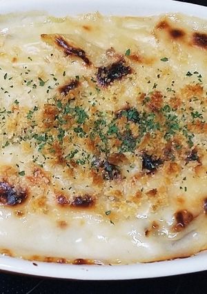 ミルクたっぷりホワイトソースのグラタン-レシピのメイン写真