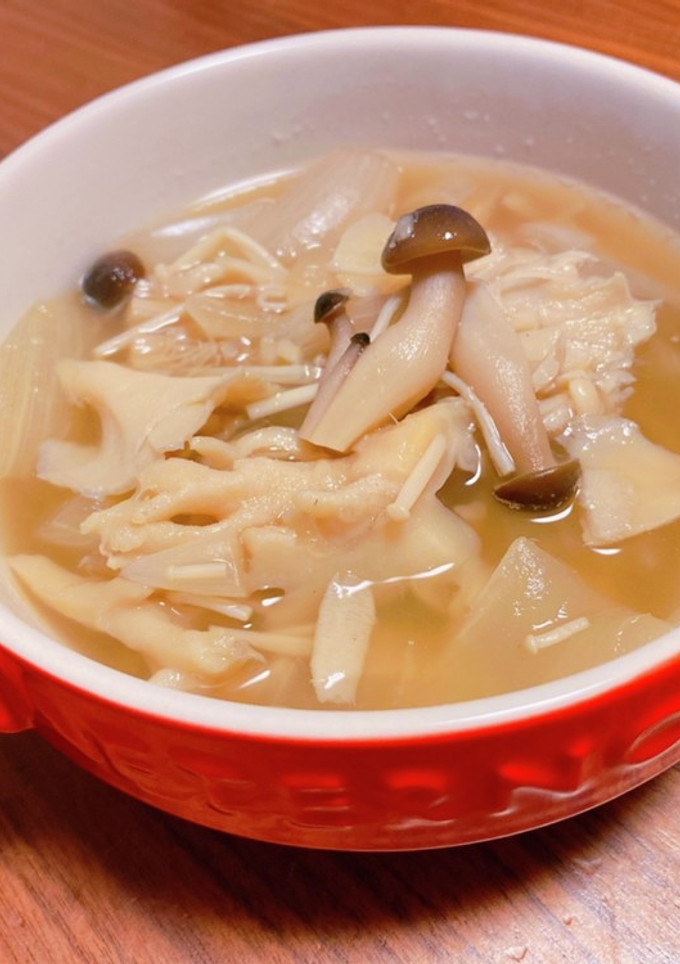 新玉ときのこのスープ-レシピのメイン写真