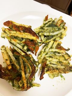 ★節約★じゃがいもとちくわのかき揚げ-レシピのメイン写真