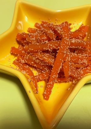 たらこプチプチ☆にんじん炒め-レシピのメイン写真
