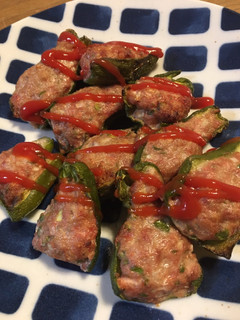 ポリ袋で作る肉詰めピーマン-レシピのメイン写真