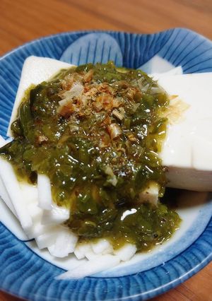 刻みめかぶ の冷奴-レシピのメイン写真