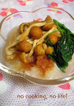 居酒屋風なめこおろし-レシピのメイン写真