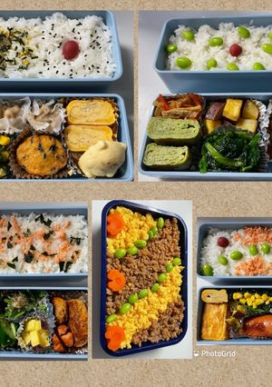 高校生男子のお弁当。こんな感じ！③-レシピのメイン写真