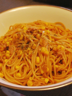 ツナコーン和風パスタ☆すきやきチーズ味-レシピのメイン写真