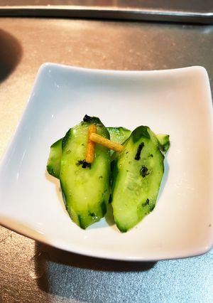 3分で作れるお茶漬けの素きゅうりの漬物-レシピのメイン写真