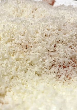 フルーツトマトのカプレーゼに雪が降った-レシピのメイン写真
