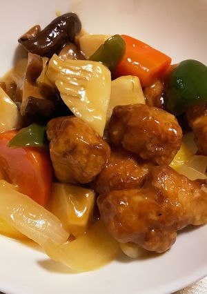 超楽々　鶏ささみで酢豚風作ります-レシピのメイン写真