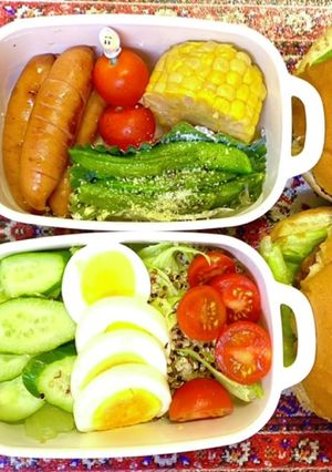 姉妹弁当208-レシピのメイン写真