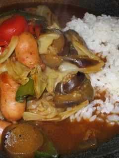 ウィンナーとキャベツのスープカレー-レシピのメイン写真