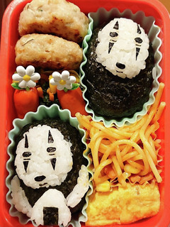 カオナシおにぎり弁当!-レシピのメイン写真
