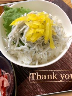 しらすにきざみ沢庵のっけ盛り-レシピのメイン写真