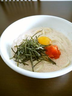 冷凍うどんde明太クリームうどん♪-レシピのメイン写真