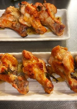 グリルで簡単♪ヘルシー鶏手羽焼き〜✩-レシピのメイン写真