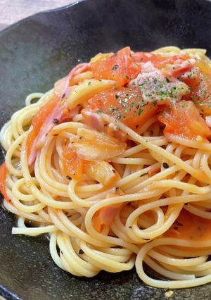 フレッシュトマトのパスタ-レシピのメイン写真