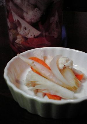 野菜のピクルス（甘みのないタイプ）-レシピのメイン写真