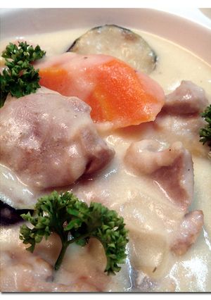 チキン ♪ ゴロッ ♪ ホワイトシチュー-レシピのメイン写真