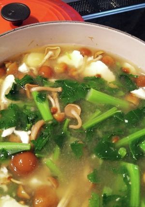 冬菜の味噌汁-レシピのメイン写真