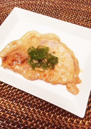 味噌とヨーグルトで豚肉の西京漬け焼き-レシピのメイン写真