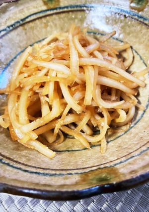 エコ！大根の皮のキンピラ-レシピのメイン写真