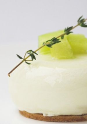本格メロンケーキの作り方-レシピのメイン写真