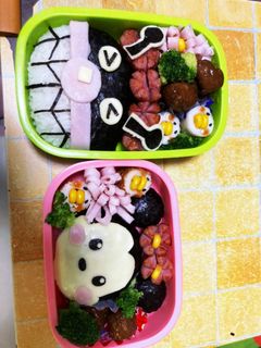 ミッキーとバイキンマン弁当-レシピのメイン写真