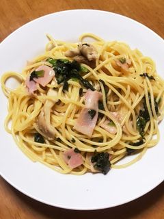 ベーコンとほうれん草の和風パスタ-レシピのメイン写真