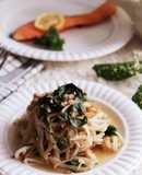 ツナともやしの大葉にんにく醤油ナムル