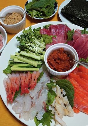 手巻き寿司-レシピのメイン写真
