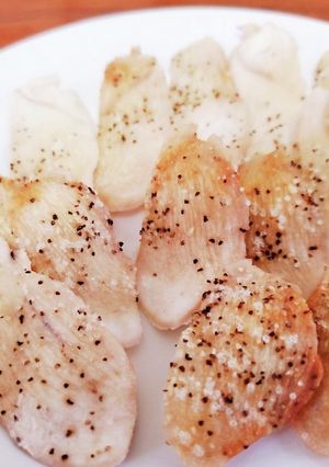 レンジで簡単！パリっと鶏むね肉-レシピのメイン写真