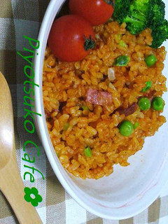 炊飯器で♪簡単おいしいトマトピラフ☆-レシピのメイン写真