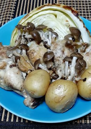 手羽元のオーブン焼き-レシピのメイン写真