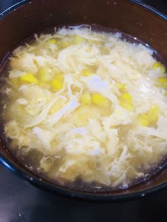 とうもろこしの卵スープ-レシピのメイン写真