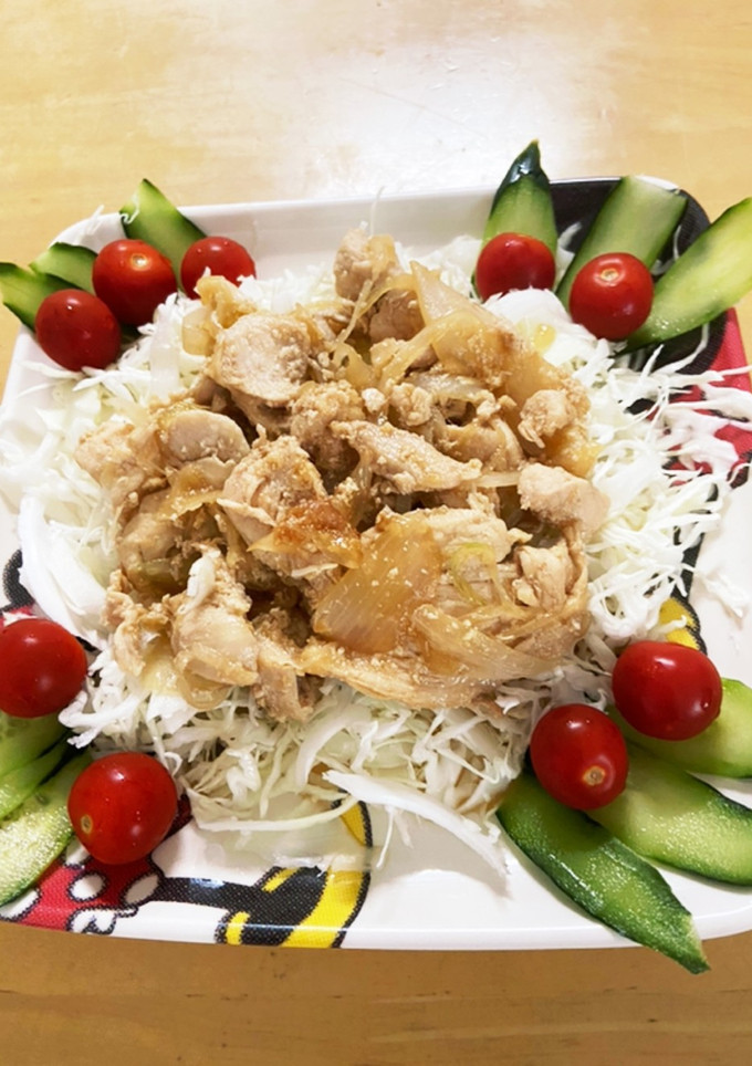 鶏むね肉の簡単生姜焼き-レシピのメイン写真
