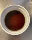 自家製プリンのための自家製カラメルソース