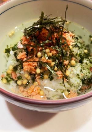 ゆかりのイブクロ 鮭茶漬け-レシピのメイン写真