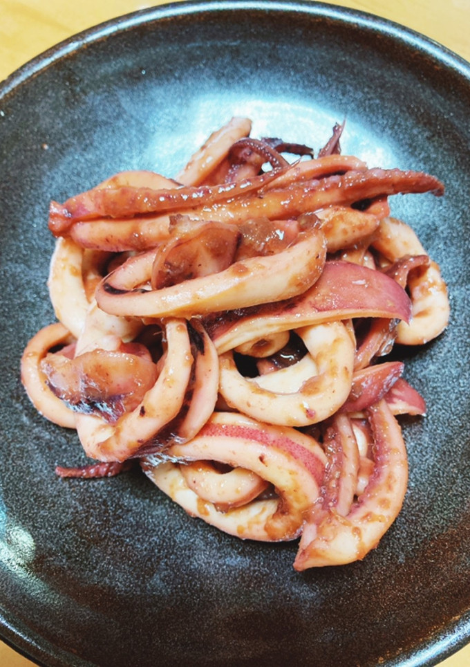 イカの生姜醤油炒め-レシピのメイン写真