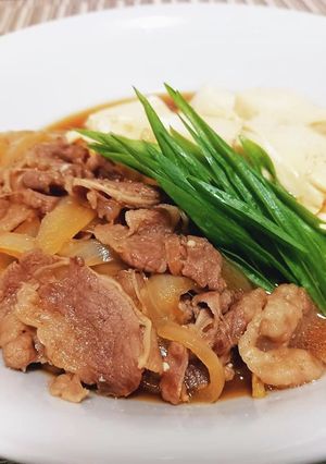 超簡単！牛肉たっぶり肉豆腐！！-レシピのメイン写真