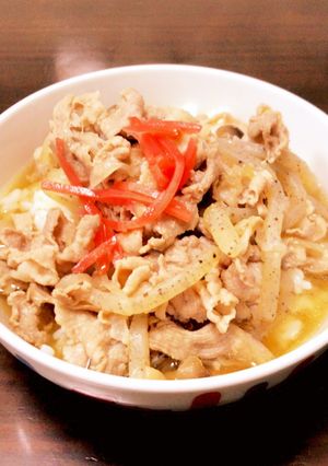 超カンタンに汁だく豚丼-レシピのメイン写真