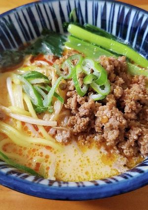 ピリ辛豆乳担々麺-レシピのメイン写真