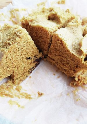 レンジで黒糖蒸しパン-レシピのメイン写真